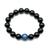 Obsidian (Black) Medicine Buddha 12-14mm Bracelet (M/L)