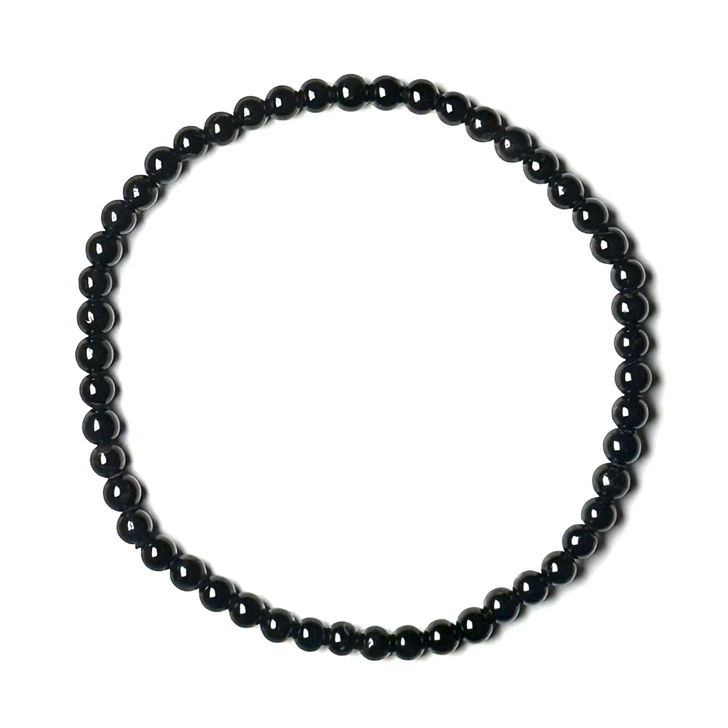 Obsidian (Black) 3.5-4mm Bracelet