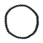 Obsidian (Black) 3.5-4mm Bracelet