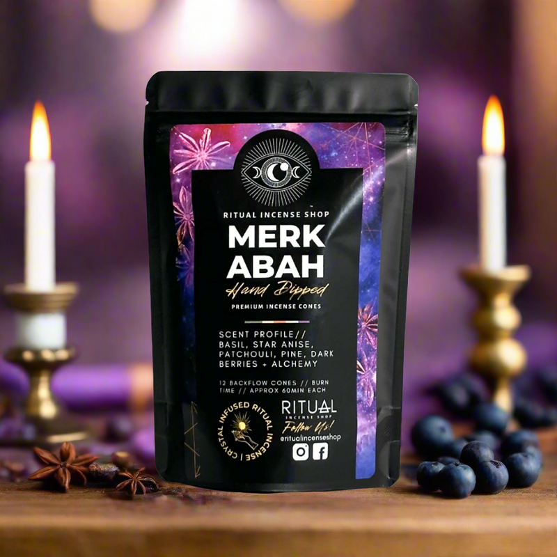 Merkabah 2" B/F Cone Incense