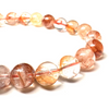 Fire Quartz (Hematoid Qtz) 7.5-8.5mm Bracelet