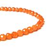 Carnelian 4mm (Faceted) Bracelet