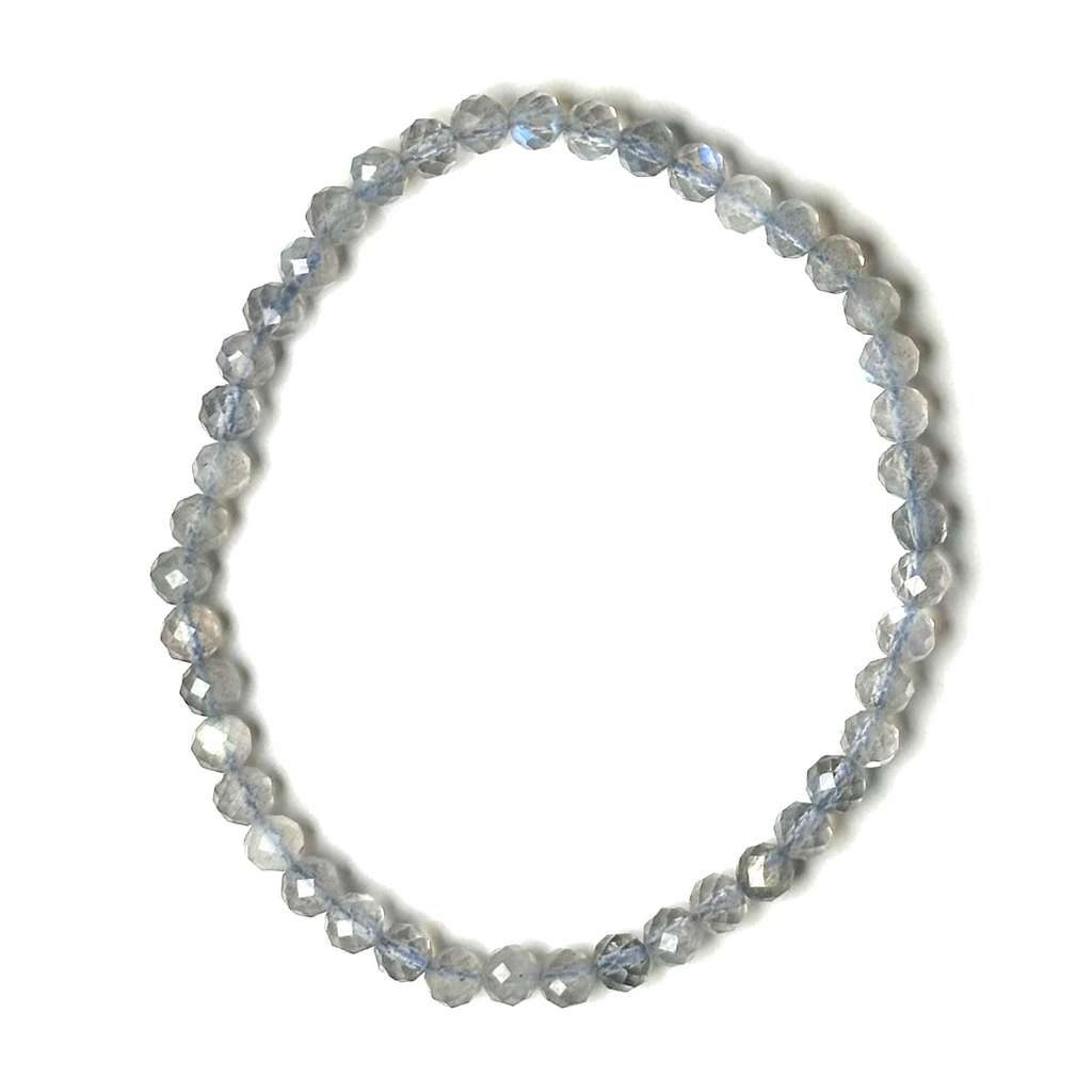 Labradorite 4mm (Faceted) Bracelet