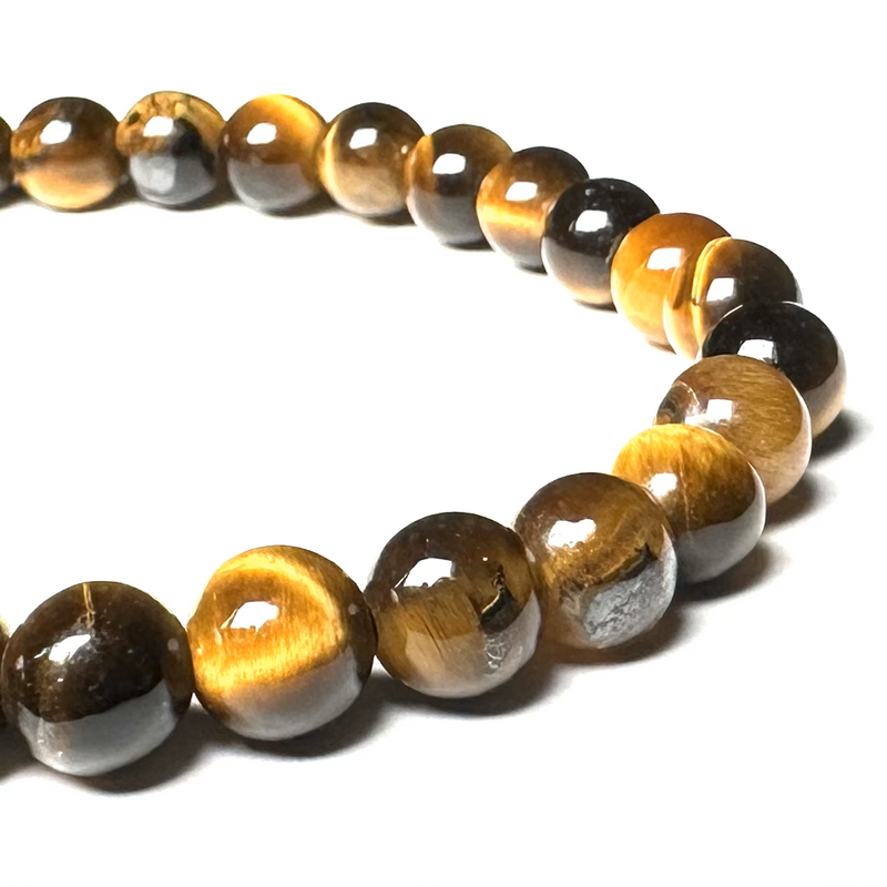 Tiger's Eye (Gold) 5.5-6mm Bracelet