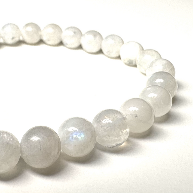 Moonstone (Blue Flash) 6mm Bracelet