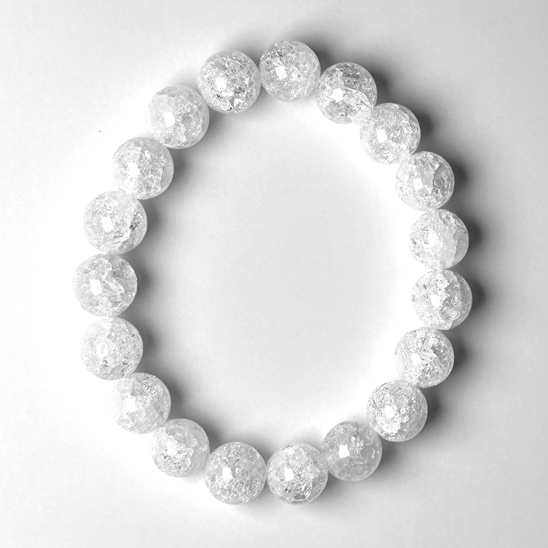 Quartz (Fire & Ice) 10mm Bracelet