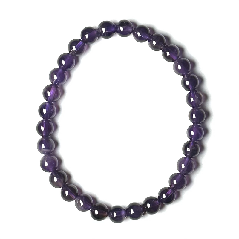 Amethyst (High-Grade) 5-6mm Bracelet