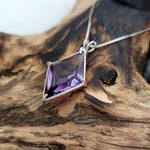 JF Amethyst Ascension Star™ SS Pendant & Chain
