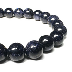 Goldstone ("Blue") 7.5-8mm Bracelet