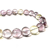 Amethyst + Citrine 8-8.5mm Bead Bracelet