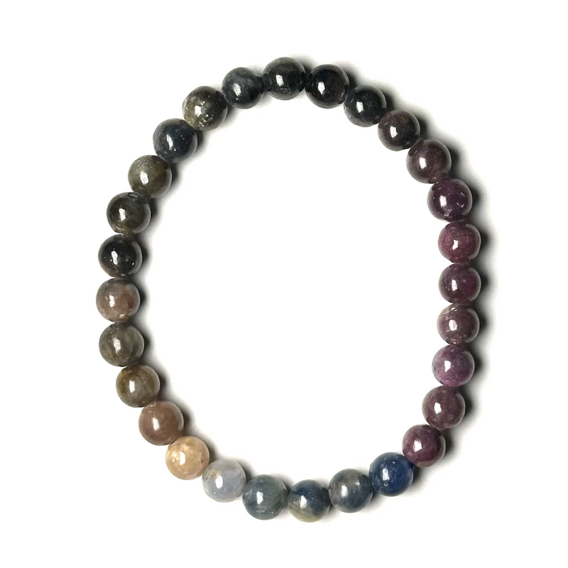 Ruby/Sapphire 6-7mm Bracelet