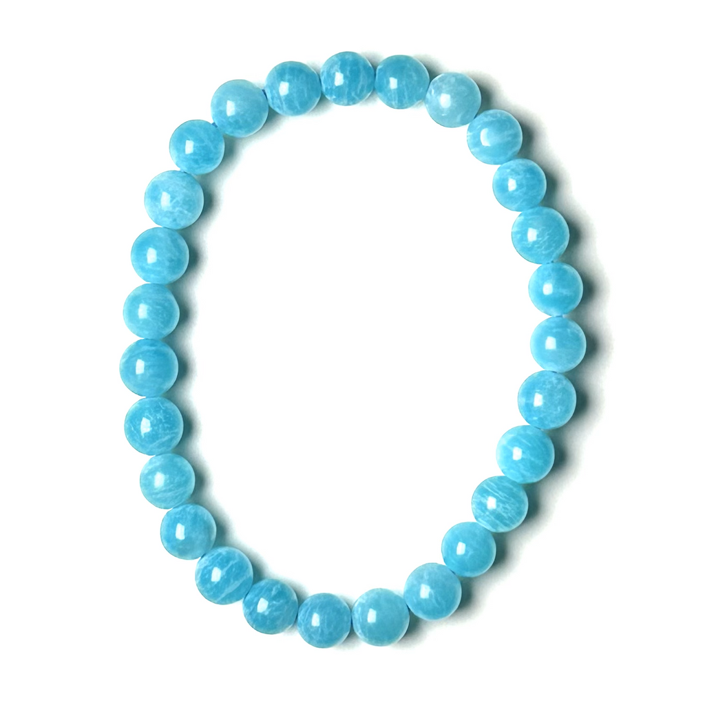 Amazonite A+ 6.5-7mm Bead Bracelet