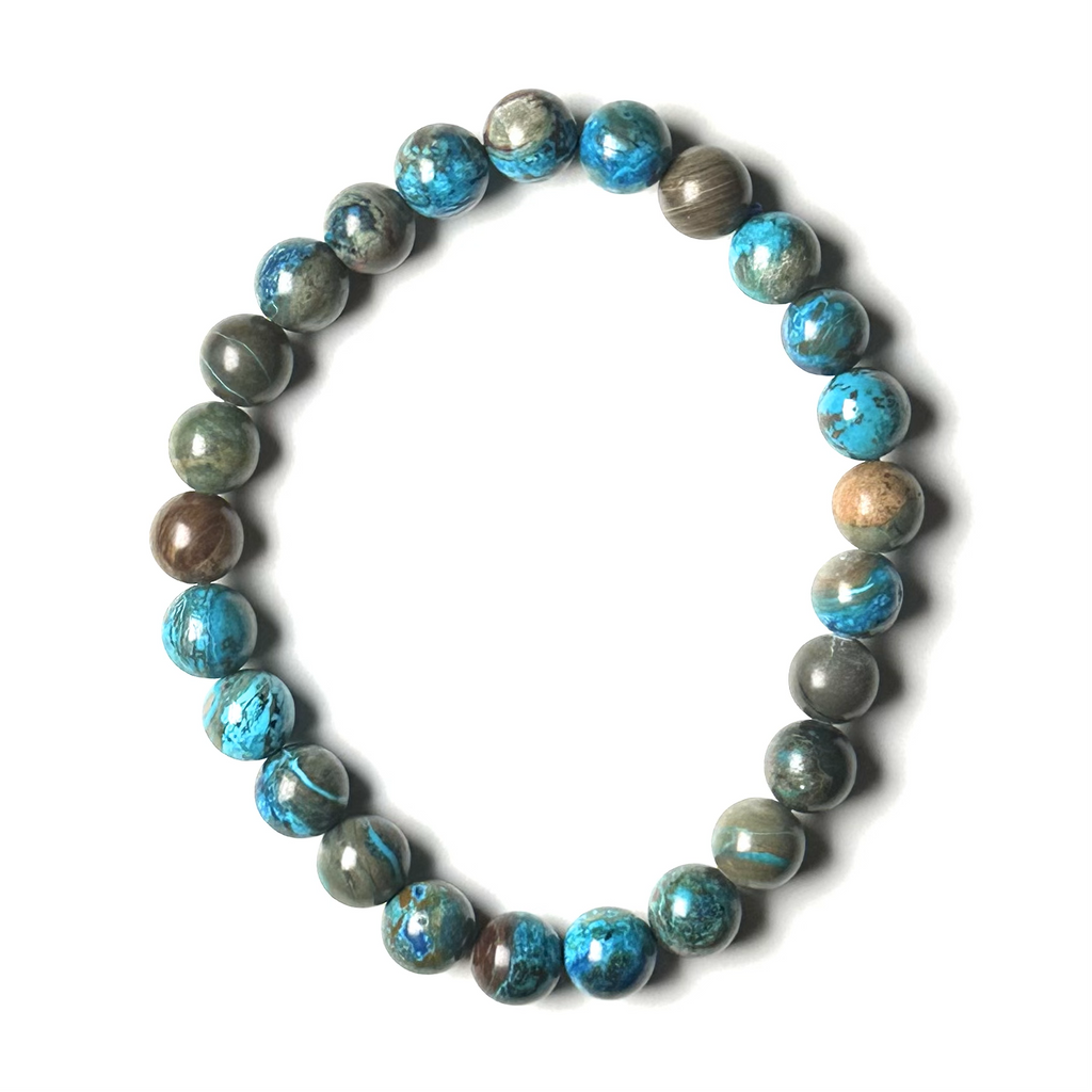 Chrysocolla 7.5-8mm Bracelet