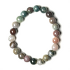 Jasper (Mixed-Lt) 7.5-8.5mm Bracelet