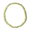 Peridot 4mm Bracelet