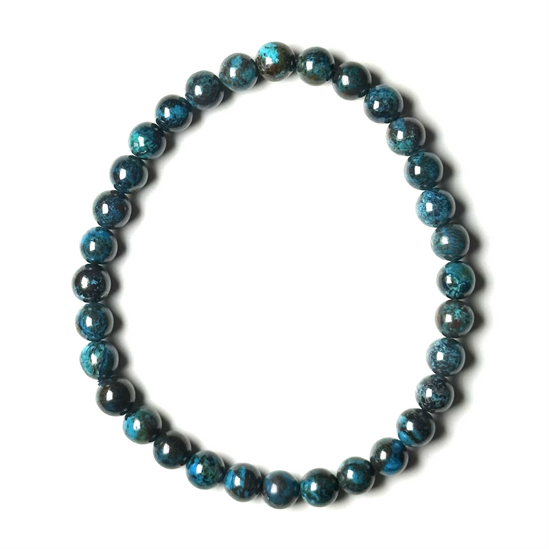 Chrysocolla 5-5.5mm Bracelet