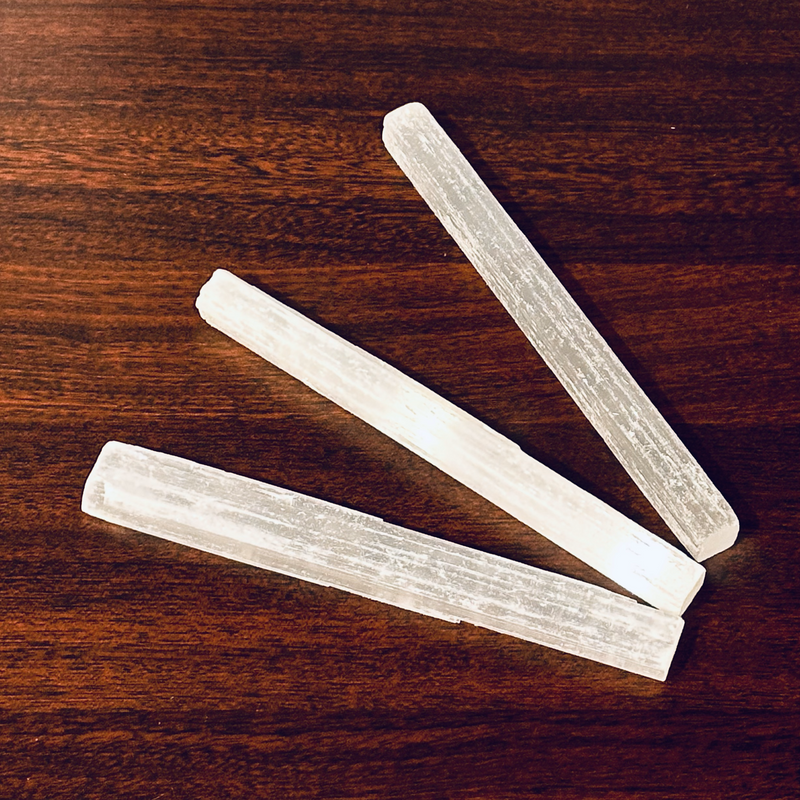 Crystal & Gemstone Collection: Featured Selenite Wands