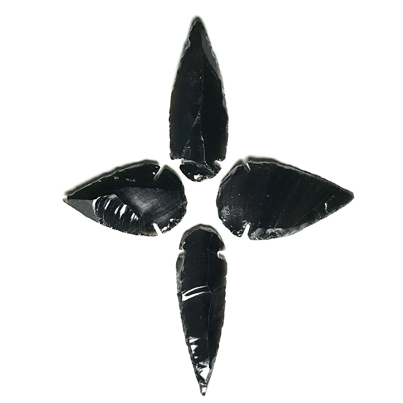 Obsidian (Black) Arrowhead LG