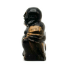 Laughing Buddha Tiger's Eye Carving 1.75"