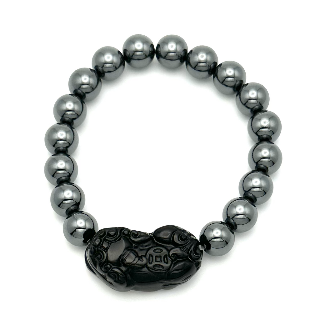 Hematite PICHU 9.5-10mm Bracelet