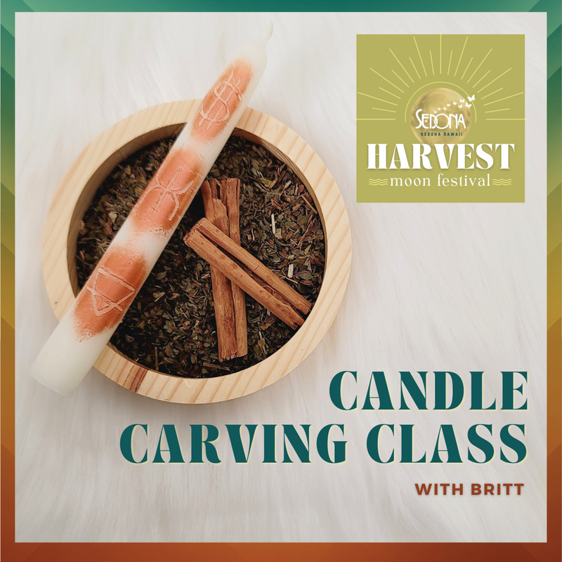 Candle Magick Class: Carve your Intentions Into Beeswax Candles