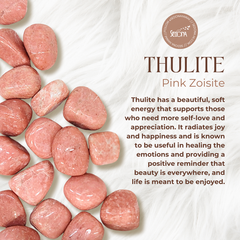 Thulite (Tumbled)
