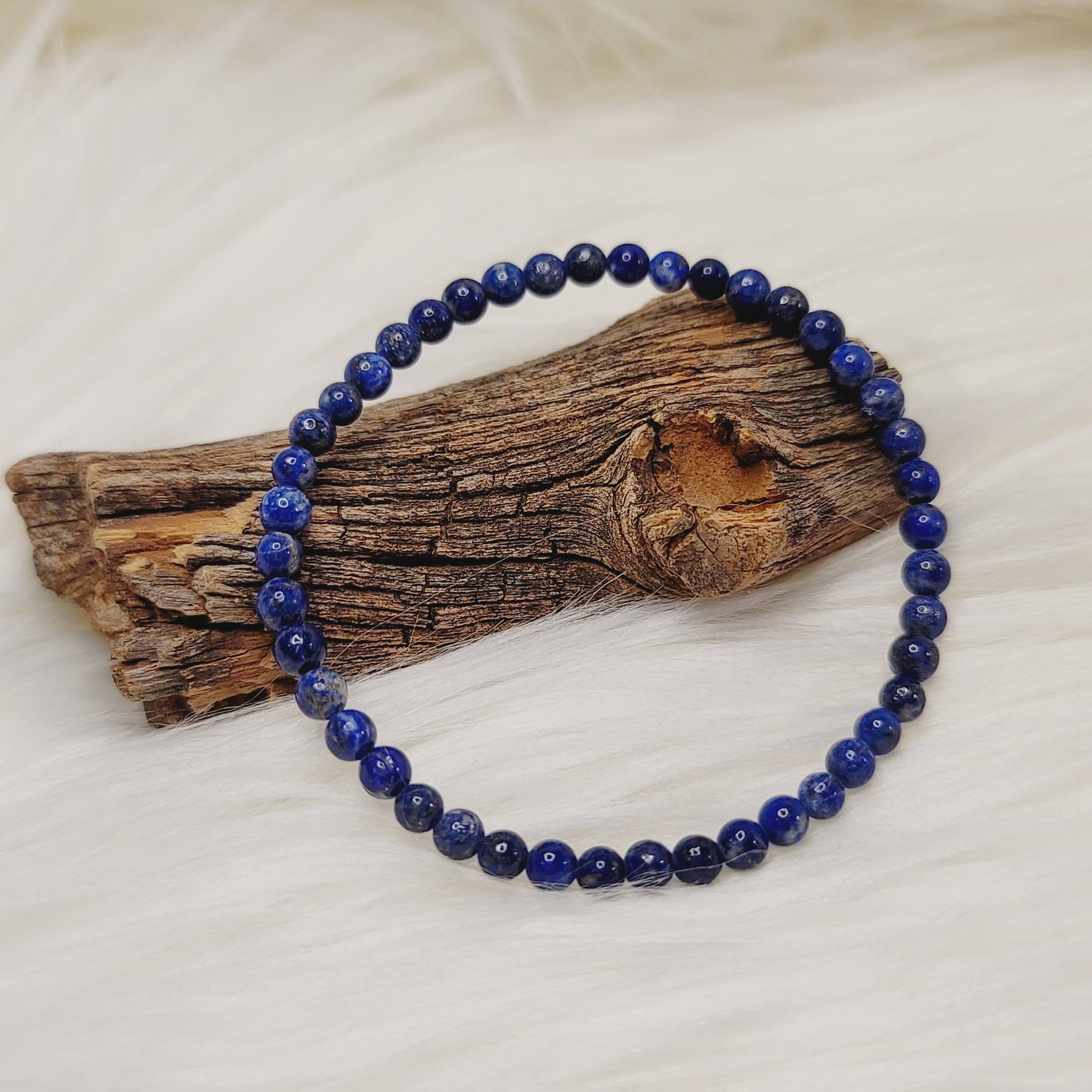 Buddha Pendant And Lapis lazuli Stone Stretch Bracelet – Digital Dress Room