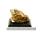 Money Toad "Chan Chu" Statue (24k Gold Leaf)