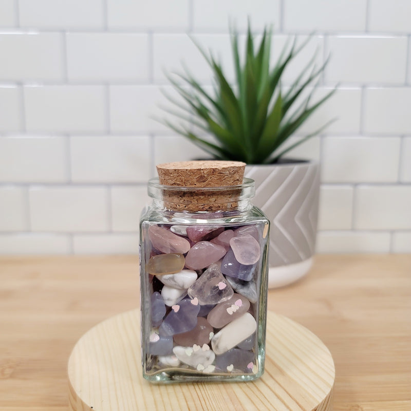 Melt Away Stress & Anxiety - Crystal Confetti Jar (LG)