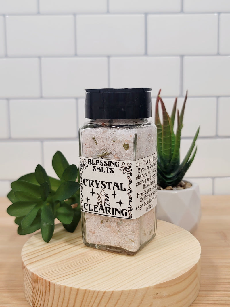 Crystal Clearing Salt Bottle
