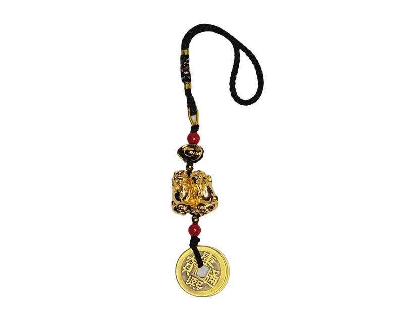 Pi-Chu, Golden with Coins Charm