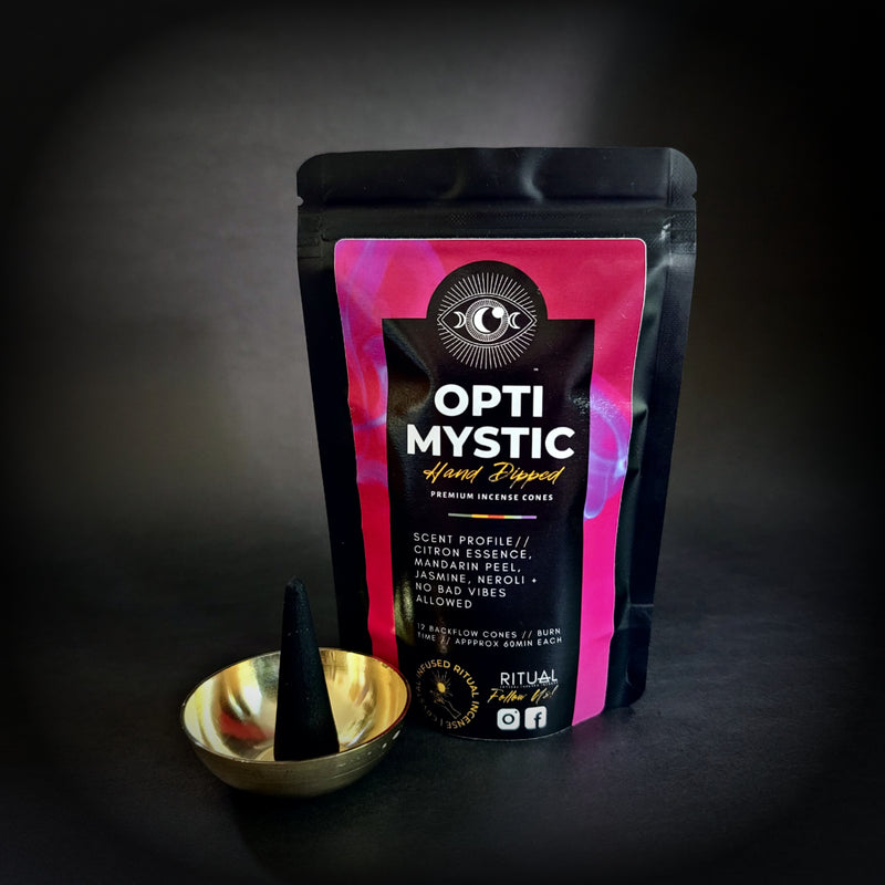Opti-Mystic 2" B/F Cone Incense