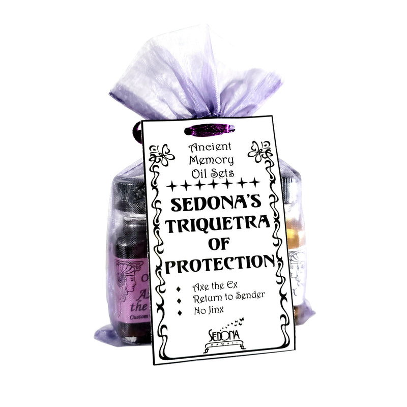 Sedona's Triquetra of Protection - Ancient Memory Oil Set